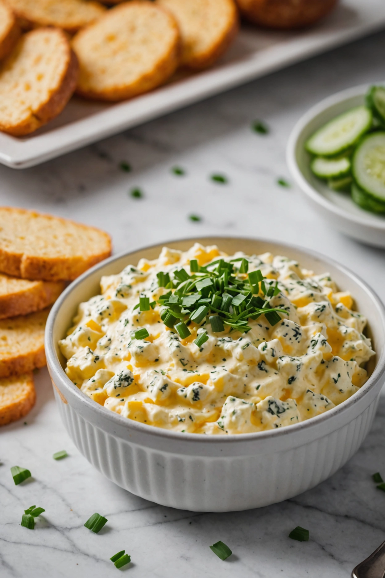 6. Cheddar and Chive Dip