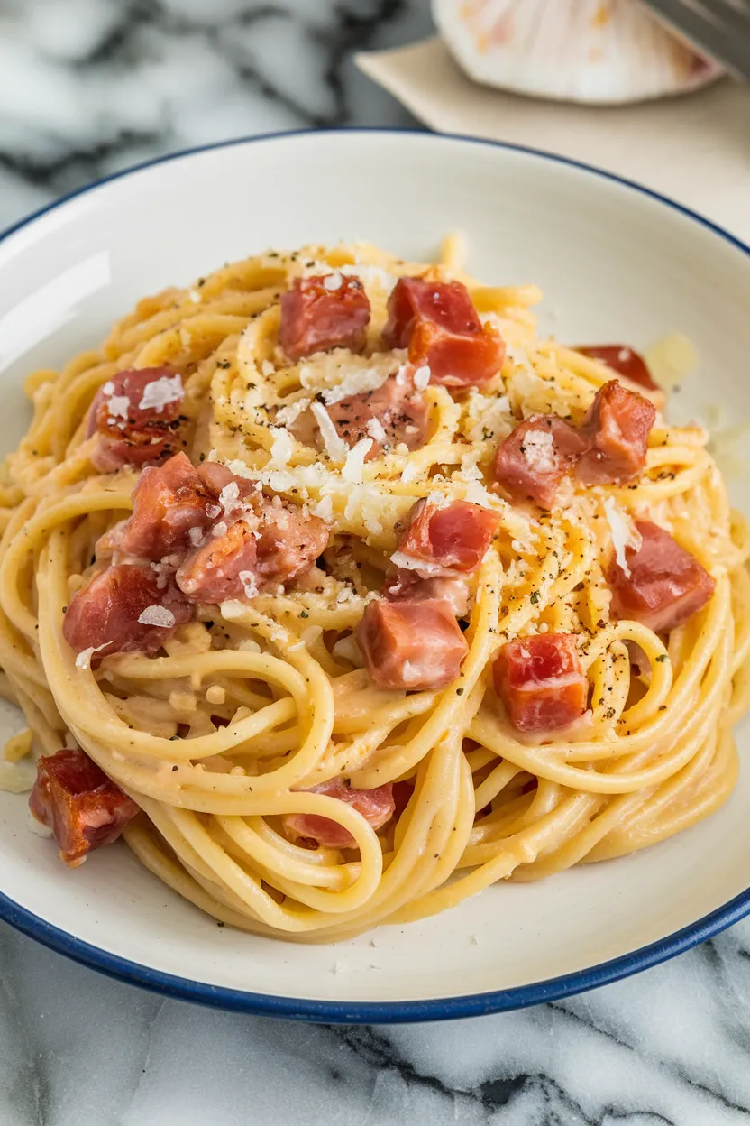 6. Fast Spaghetti Carbonara