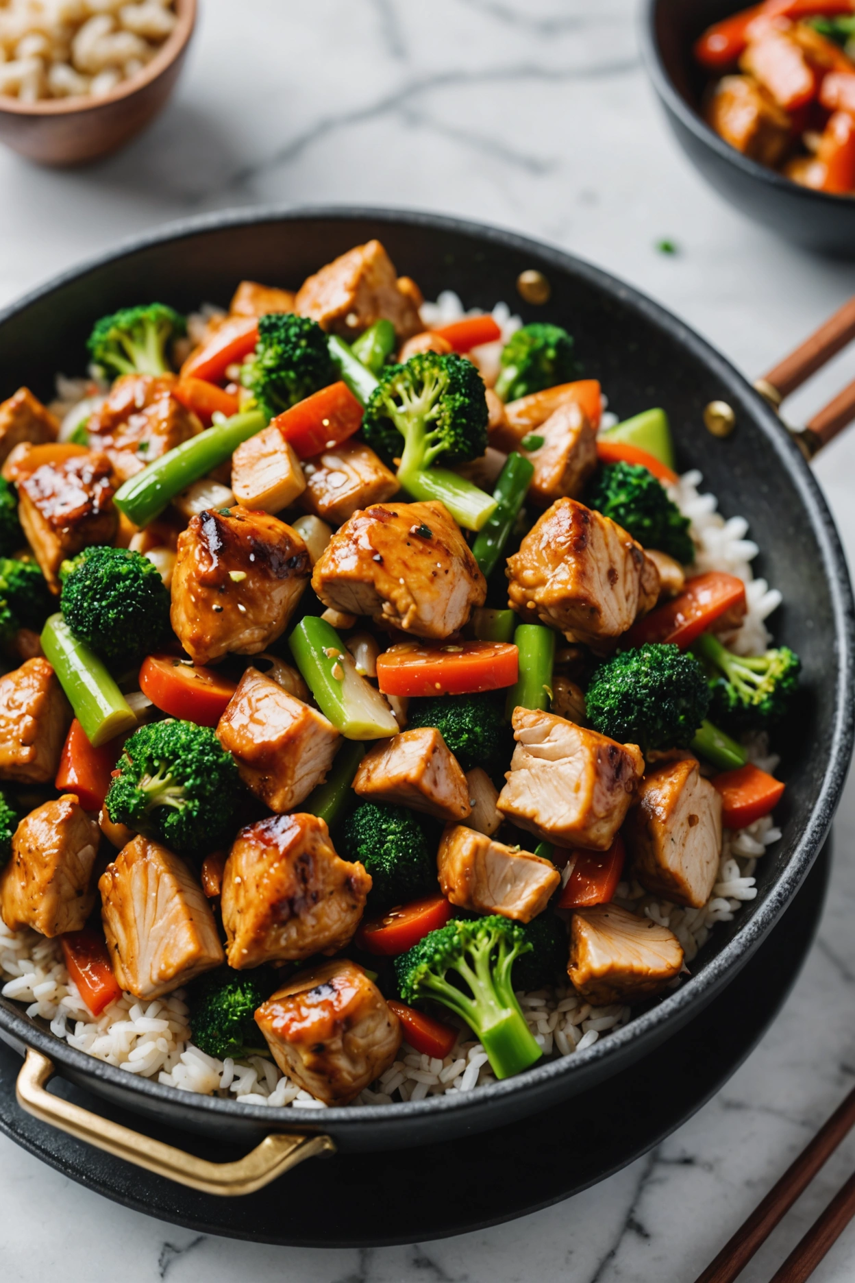 6. Garlic Ginger Chicken Stir Fry