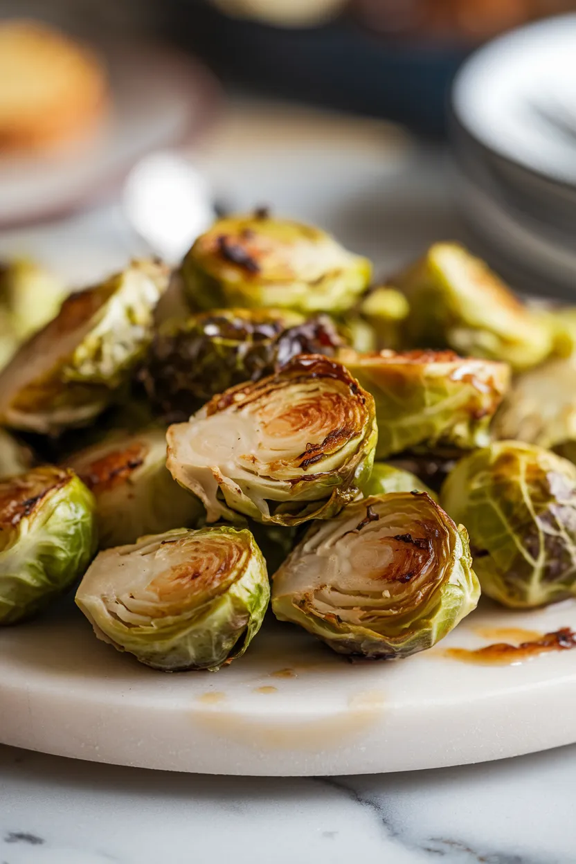 6. Honey Mustard Brussels Sprouts