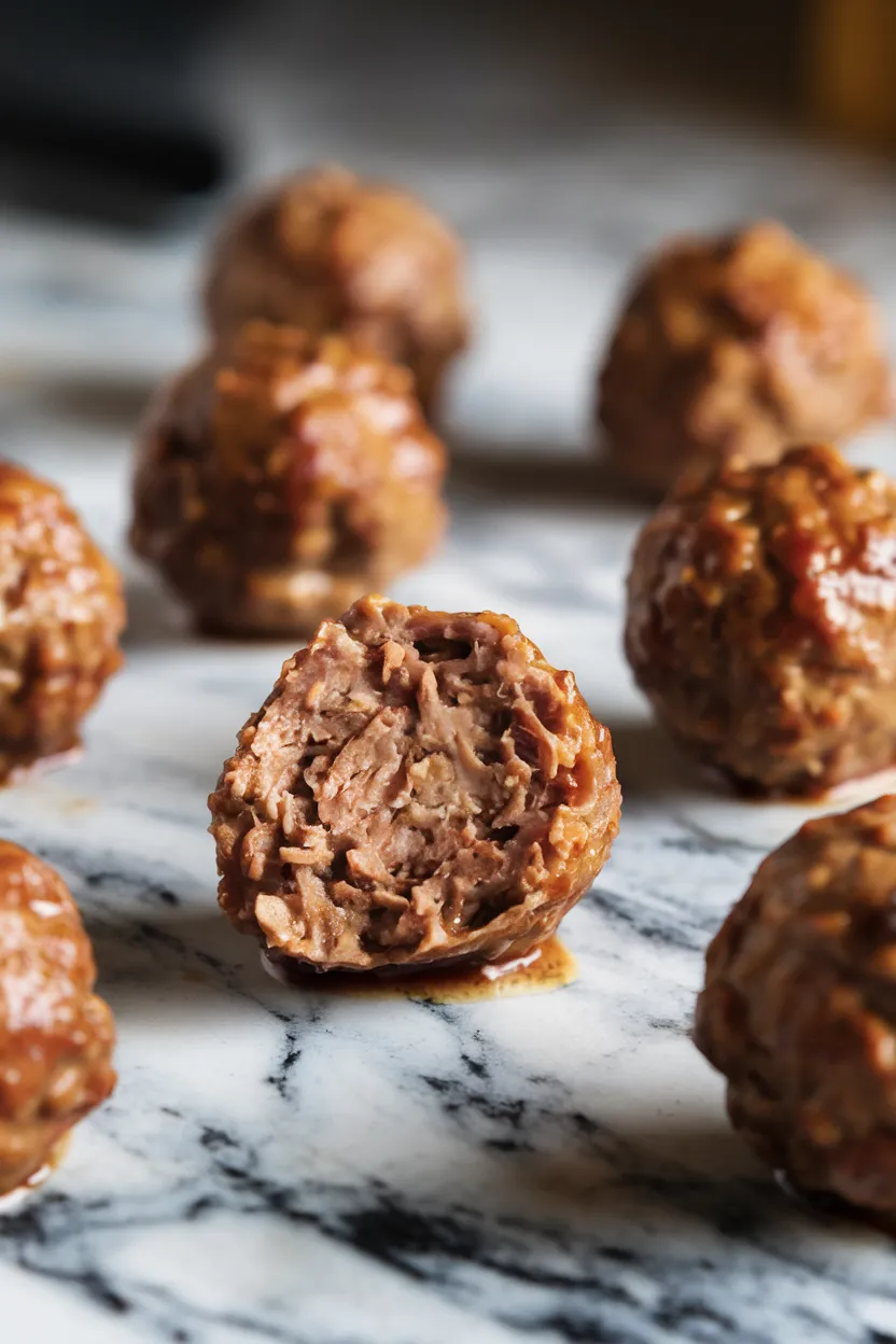 6. Sweet and Sour Crockpot Meatballs