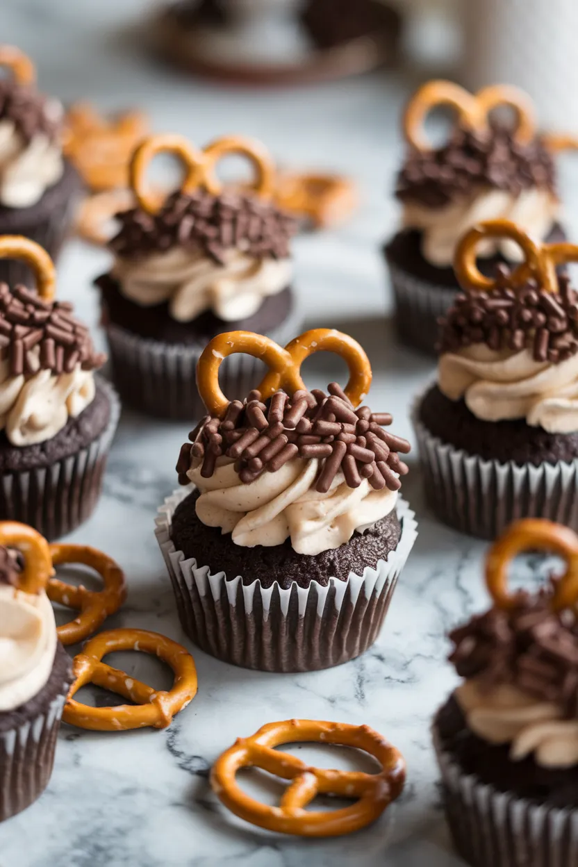 7. Acorn Cupcakes