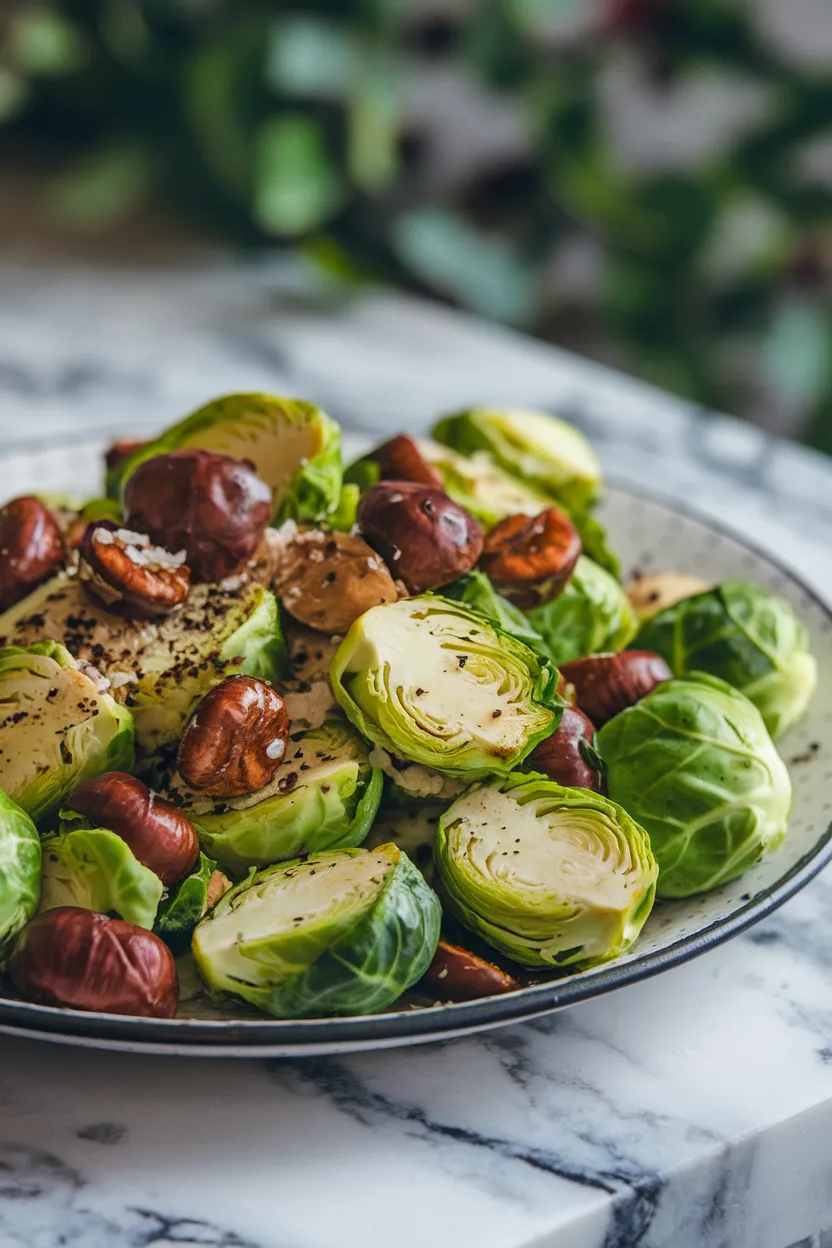 7. Brussels Sprouts with Chestnuts