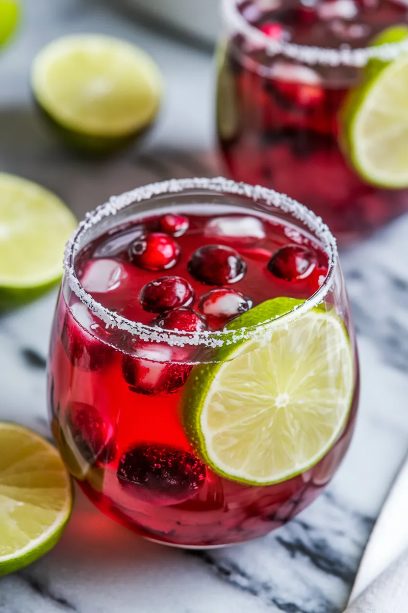 7. Cranberry Lime Punch