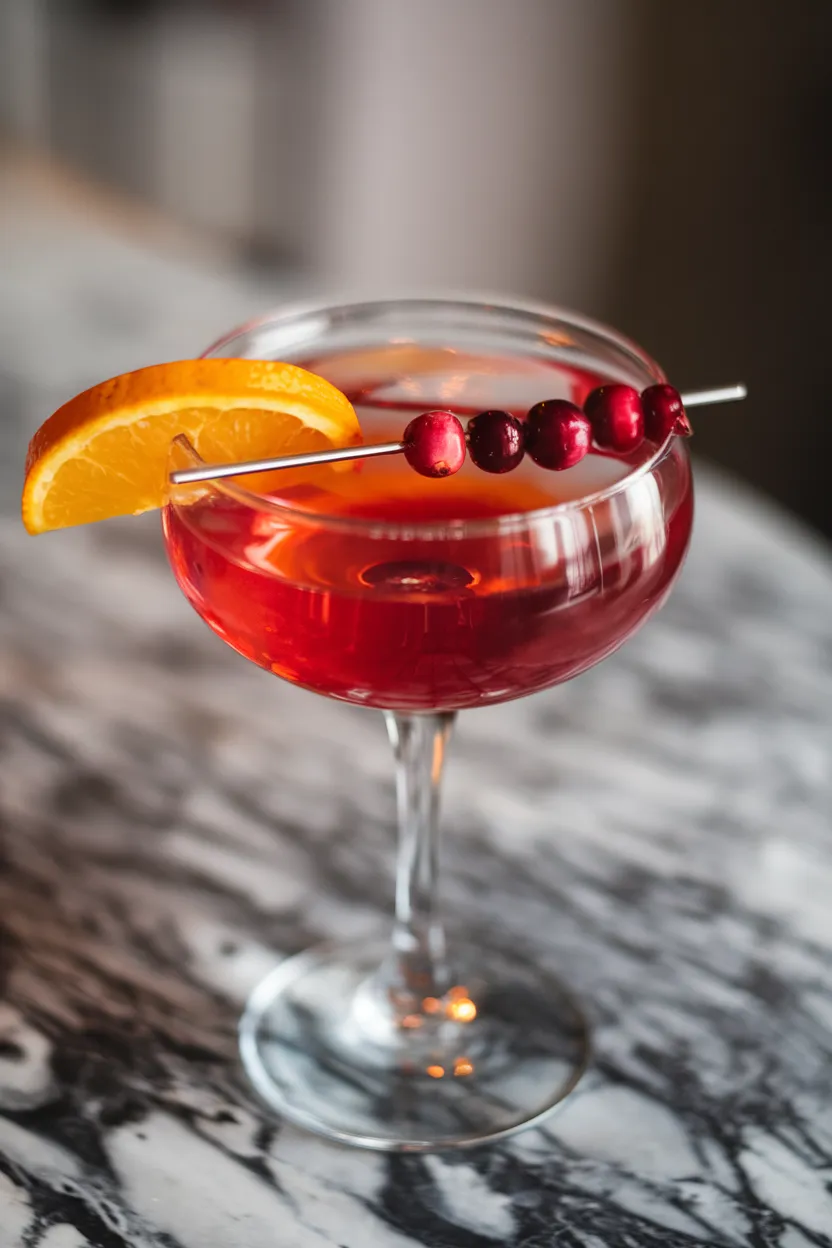 7. Cranberry Martini