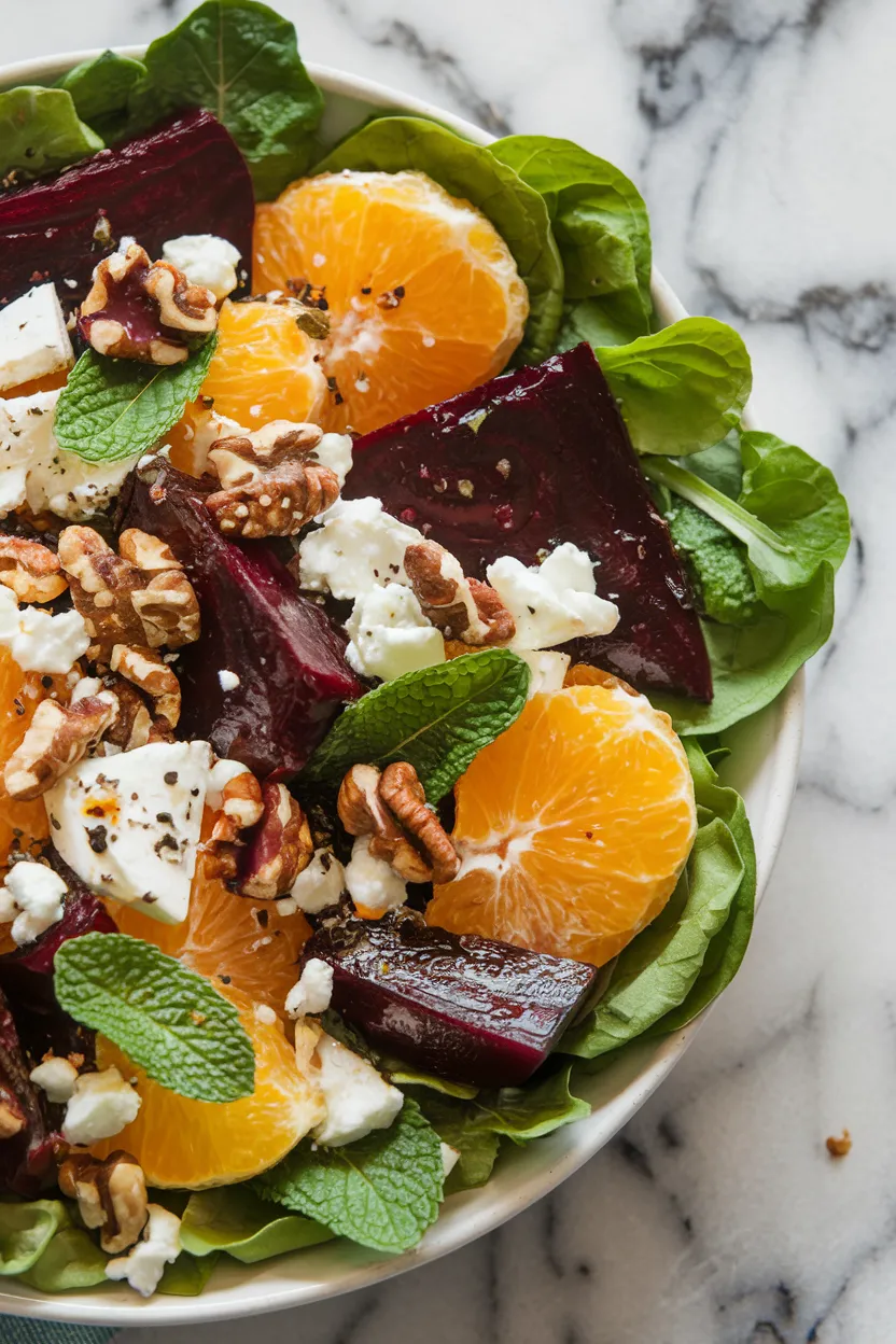 7. Roasted Beet and Orange Salad