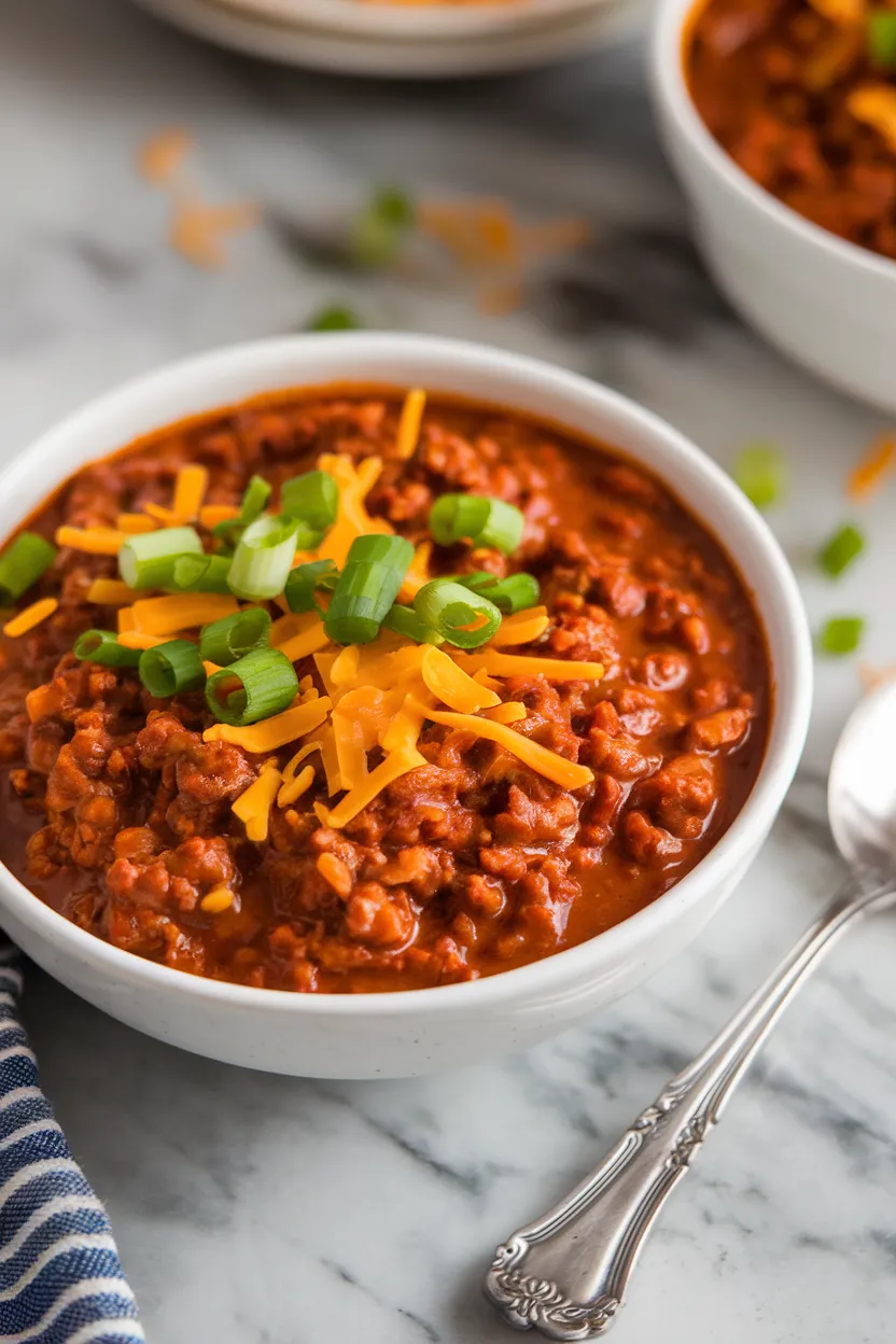 7. Spicy Sausage Chili