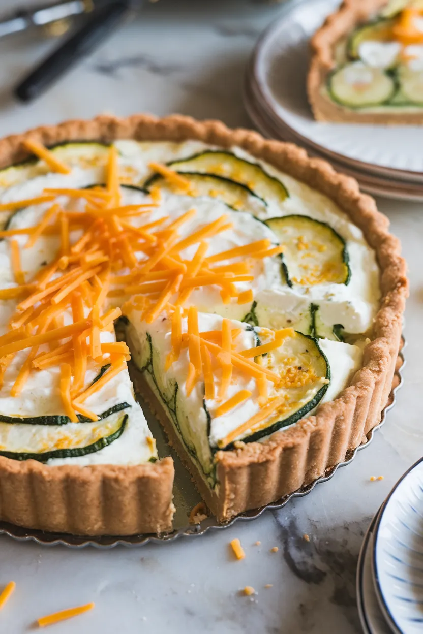 7. Zucchini and Cottage Cheese Quiche