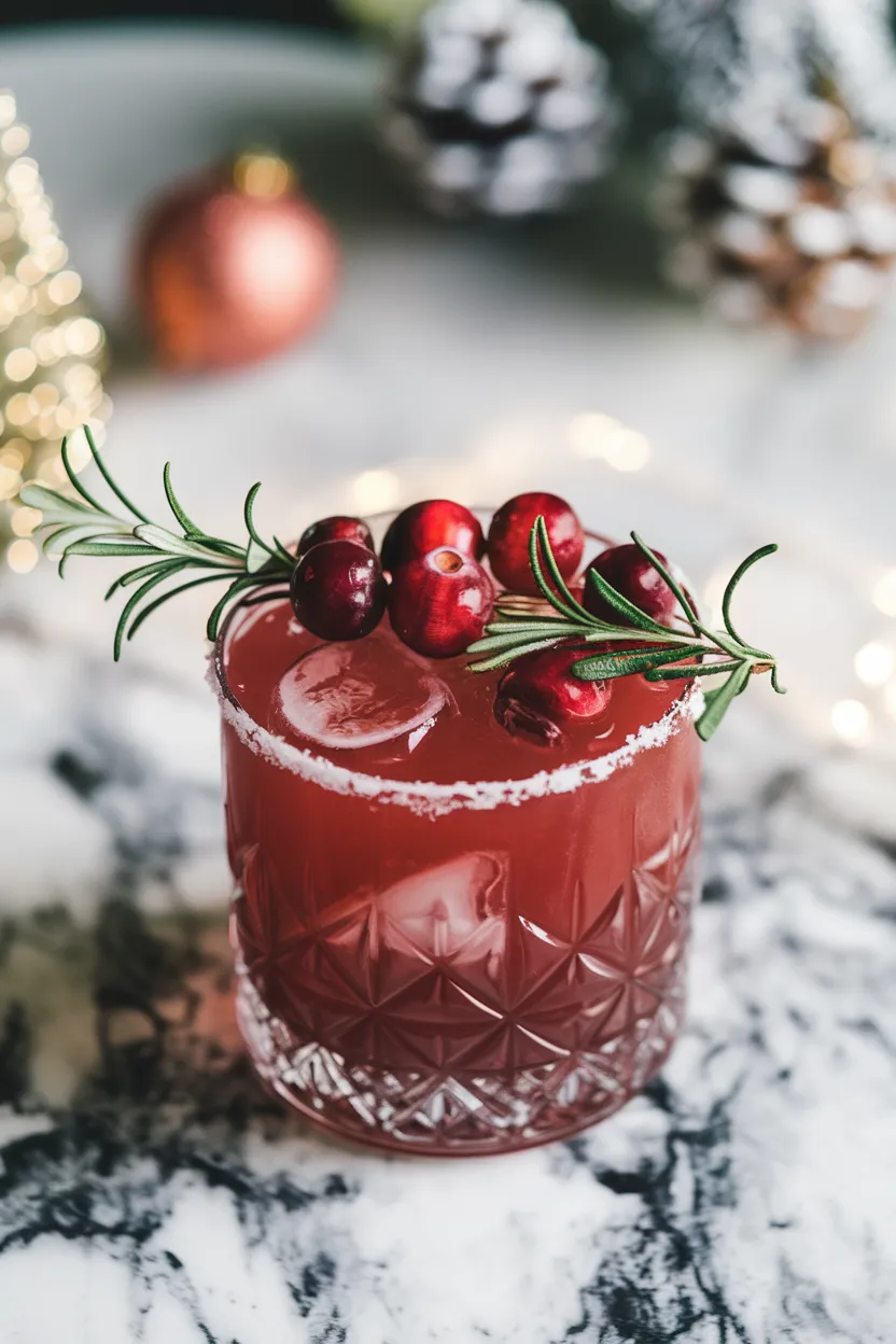 8. Berry Merry Gin Sour