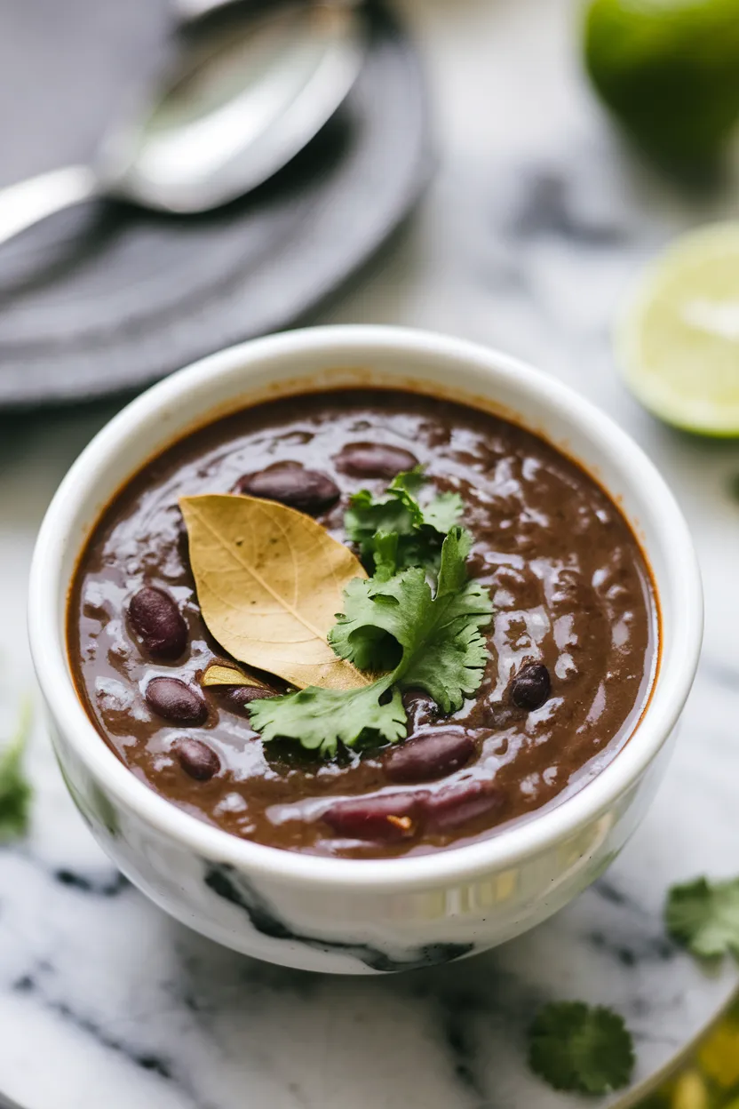 8. Black Bean Soup