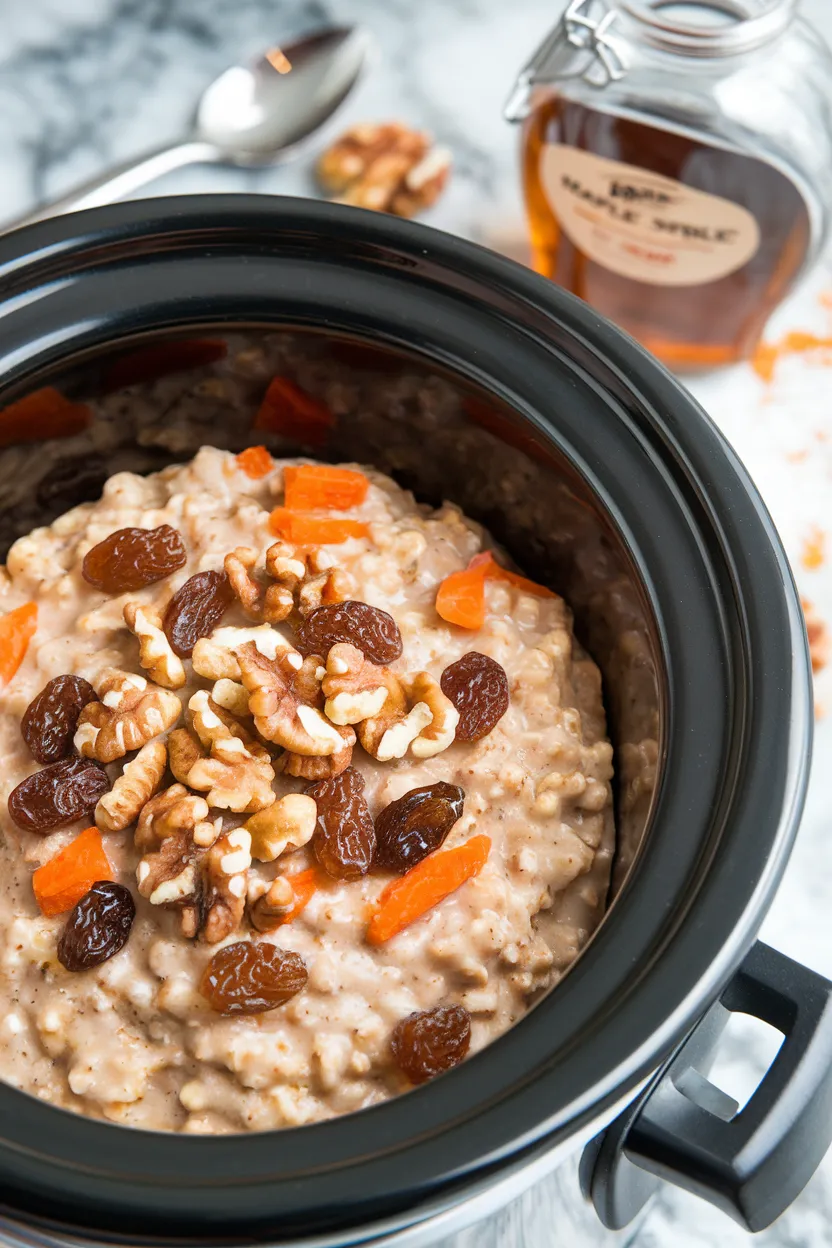 8. Carrot Cake Oatmeal