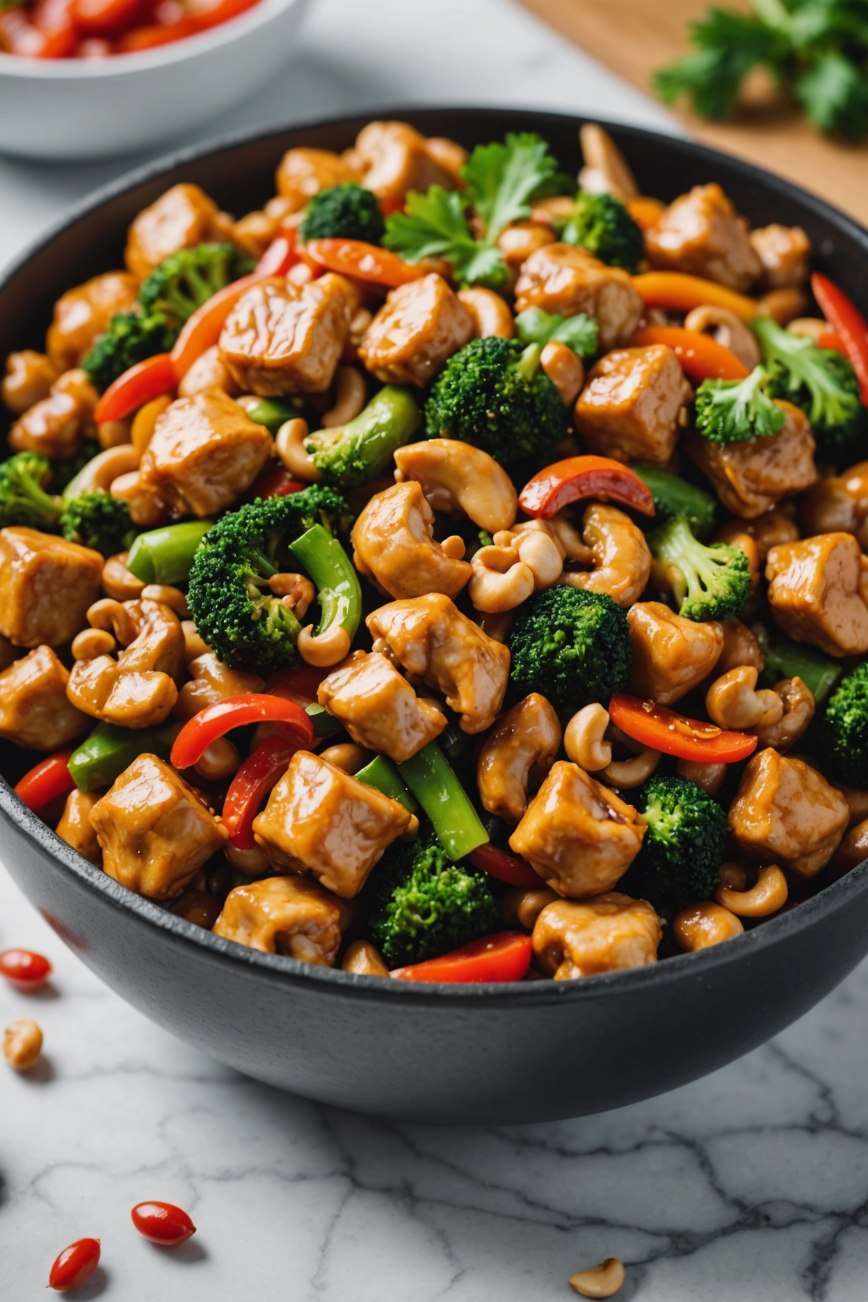 8. Cashew Chicken Stir Fry