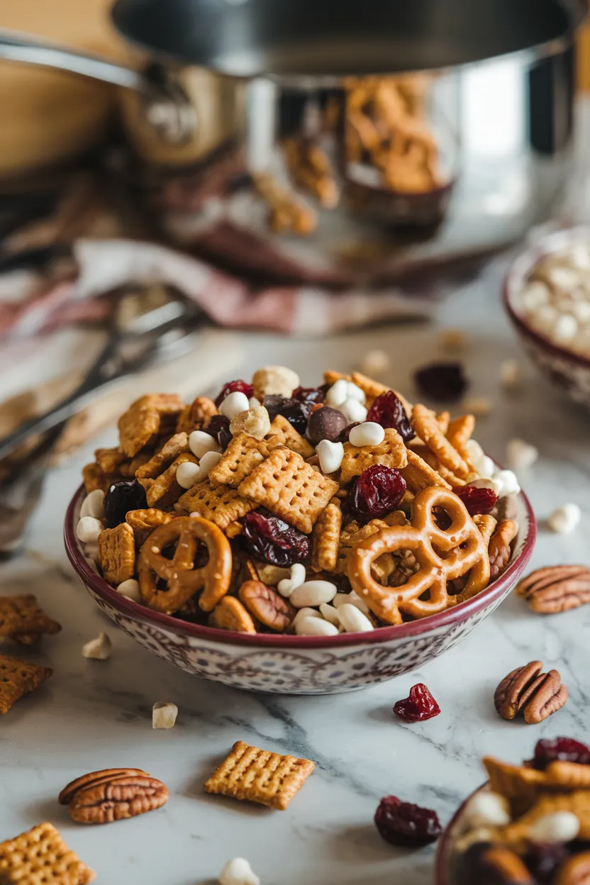 8. Gingerbread Trail Mix