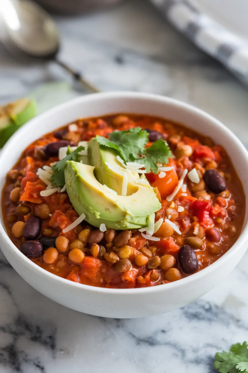 8. Lentil Chili