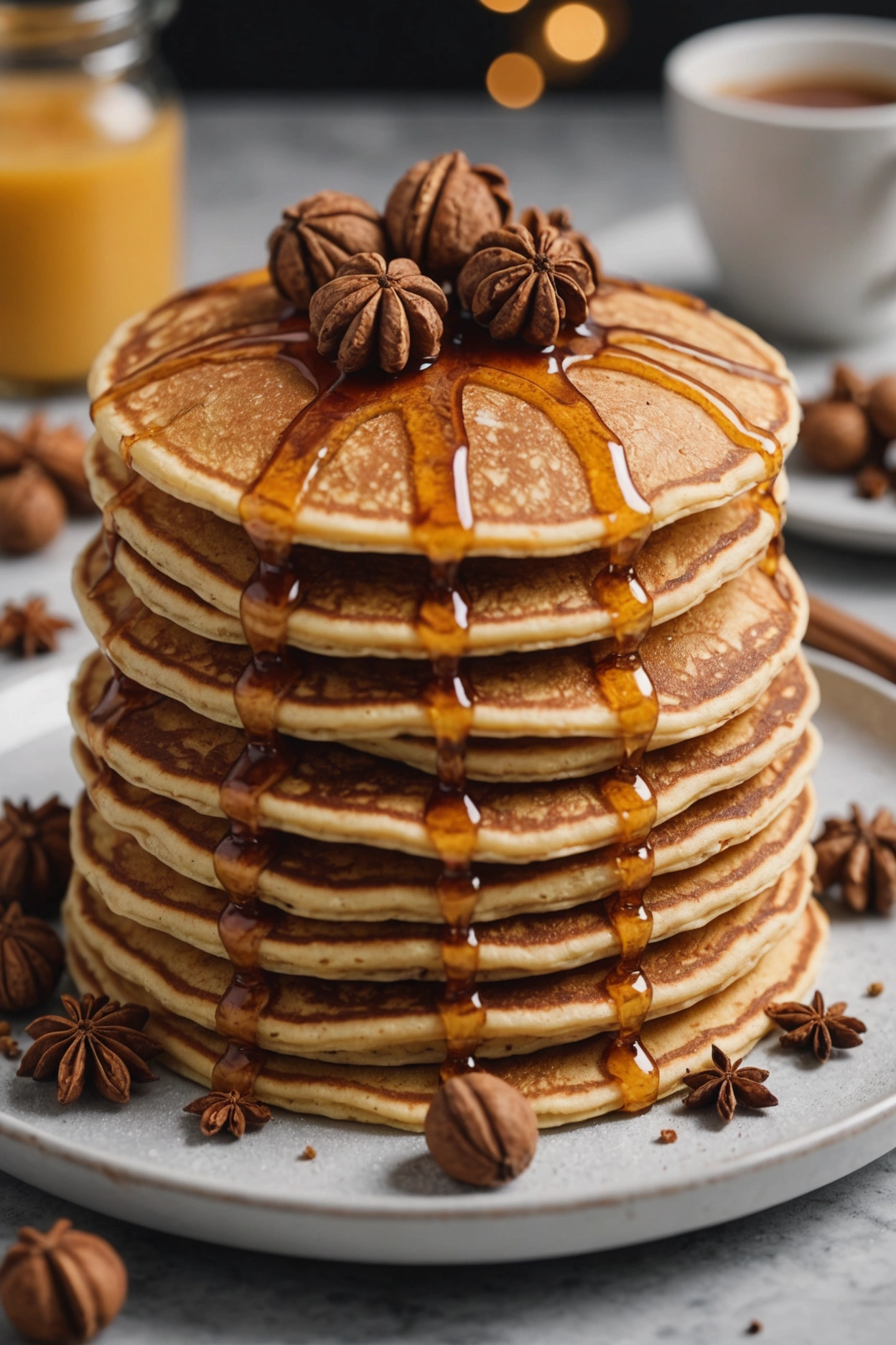 8. Nutmeg Spice Pancakes