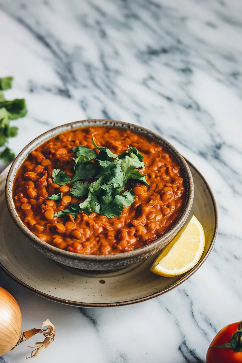 8. Spicy Lentil Curry