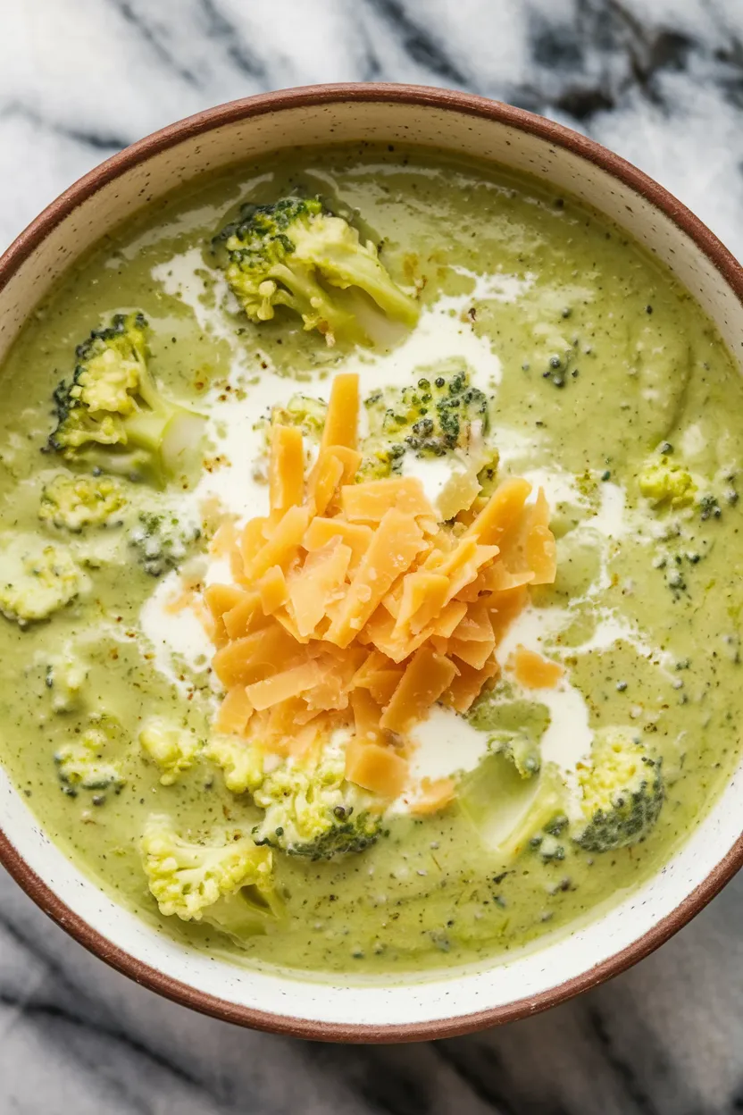 9. Broccoli Cheddar Soup