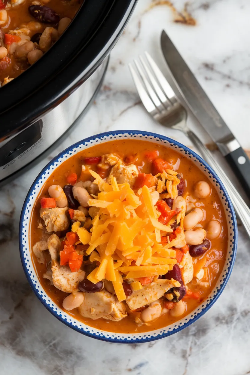 9. Buffalo Chicken Chili