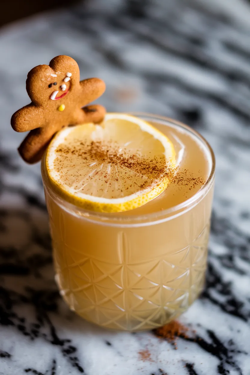 9. Gingerbread Whiskey Sour