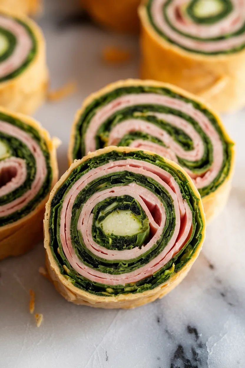 9. Turkey and Spinach Pinwheels