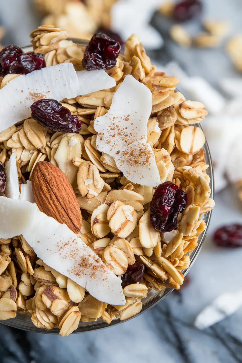 9. Vanilla Almond Winter Granola