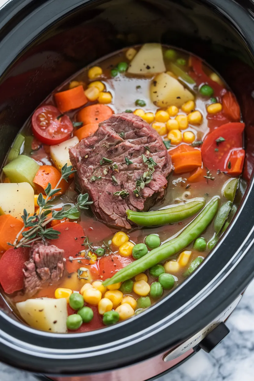 9. Vegetable Beef Soup