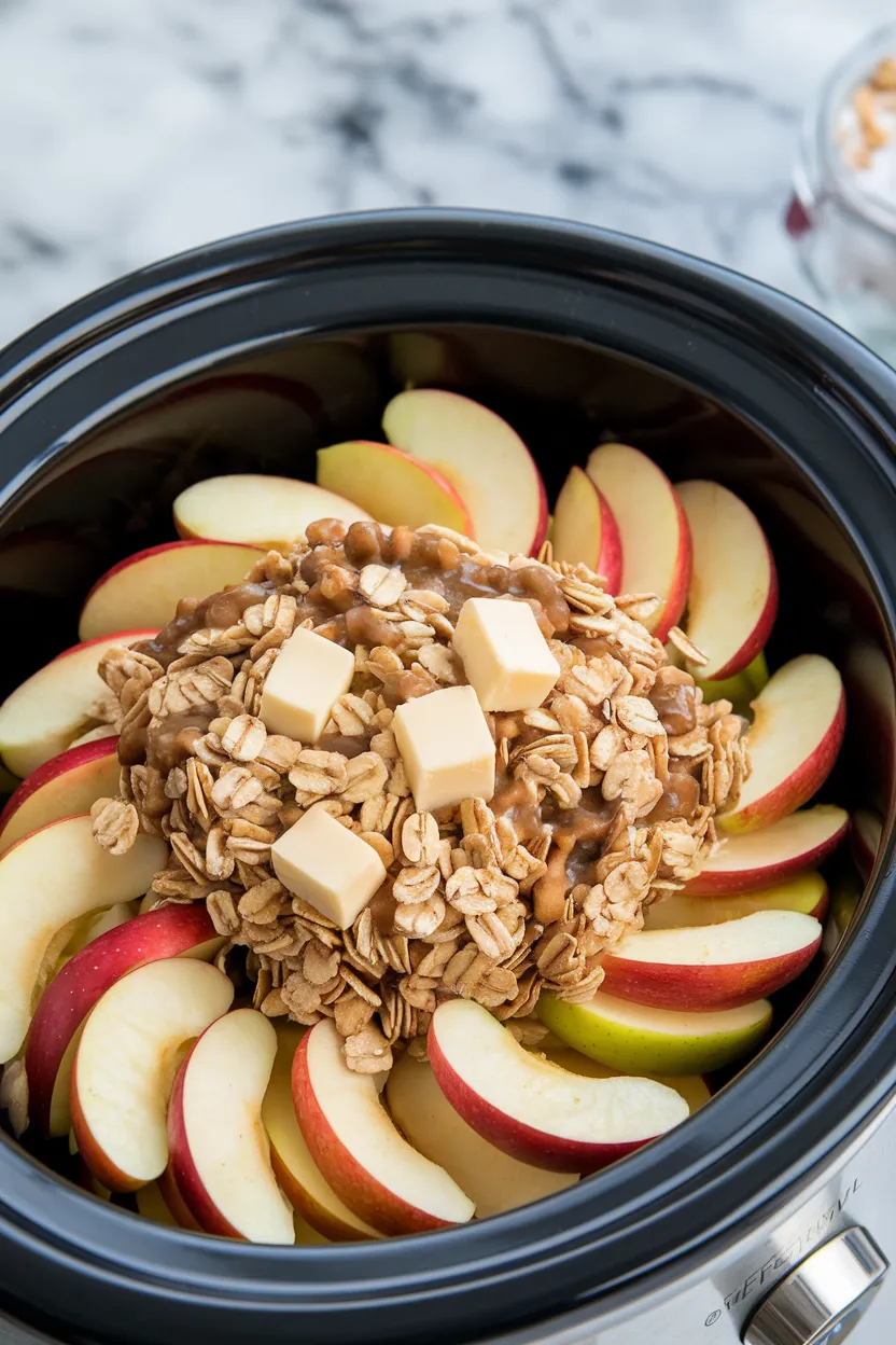 1. Crockpot Apple Crisp