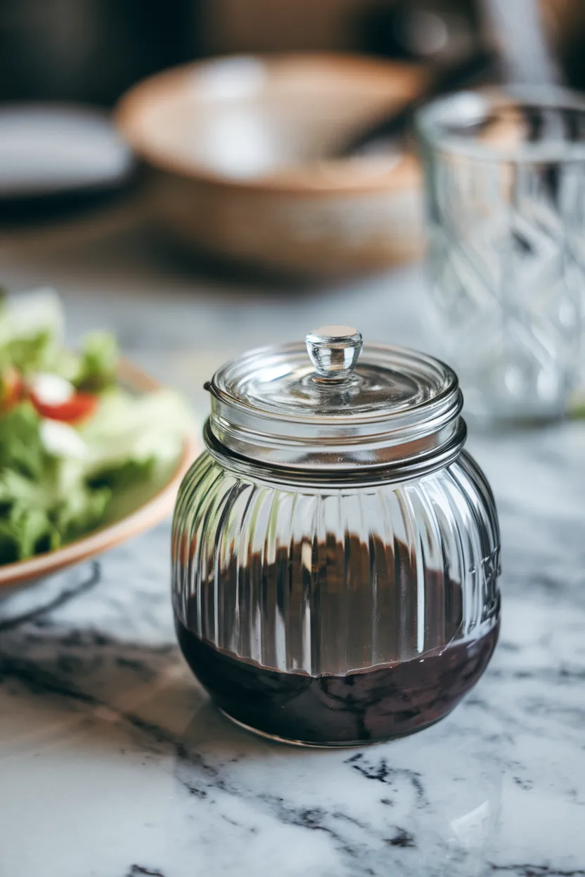 1. Homemade Balsamic Vinaigrette