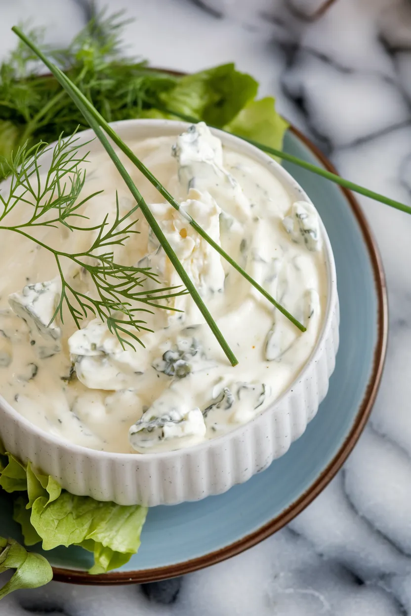 10. Homemade Blue Cheese Dressing