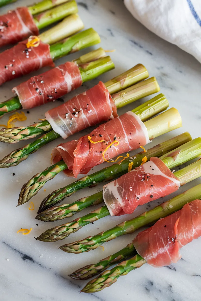 10. Prosciutto-Wrapped Asparagus