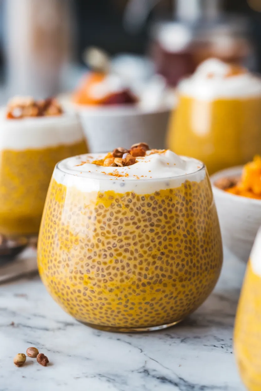 10. Pumpkin Spice Chia Pudding