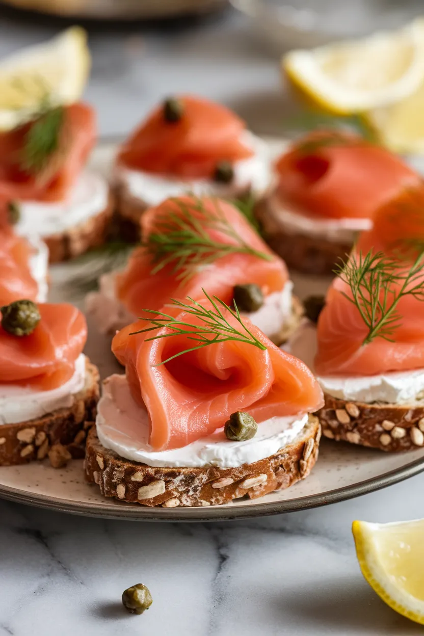 10. Smoked Salmon Bites