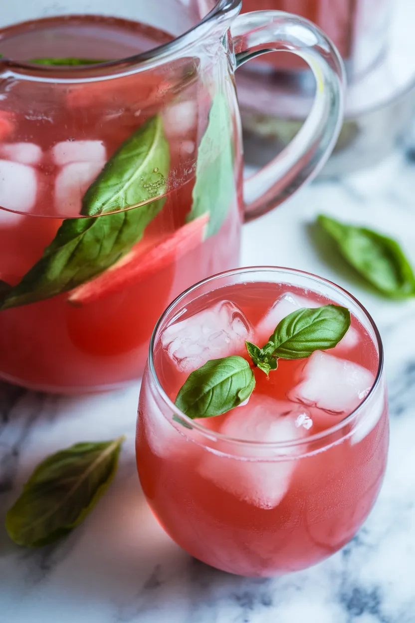 10. Watermelon Basil Mocktail Mix