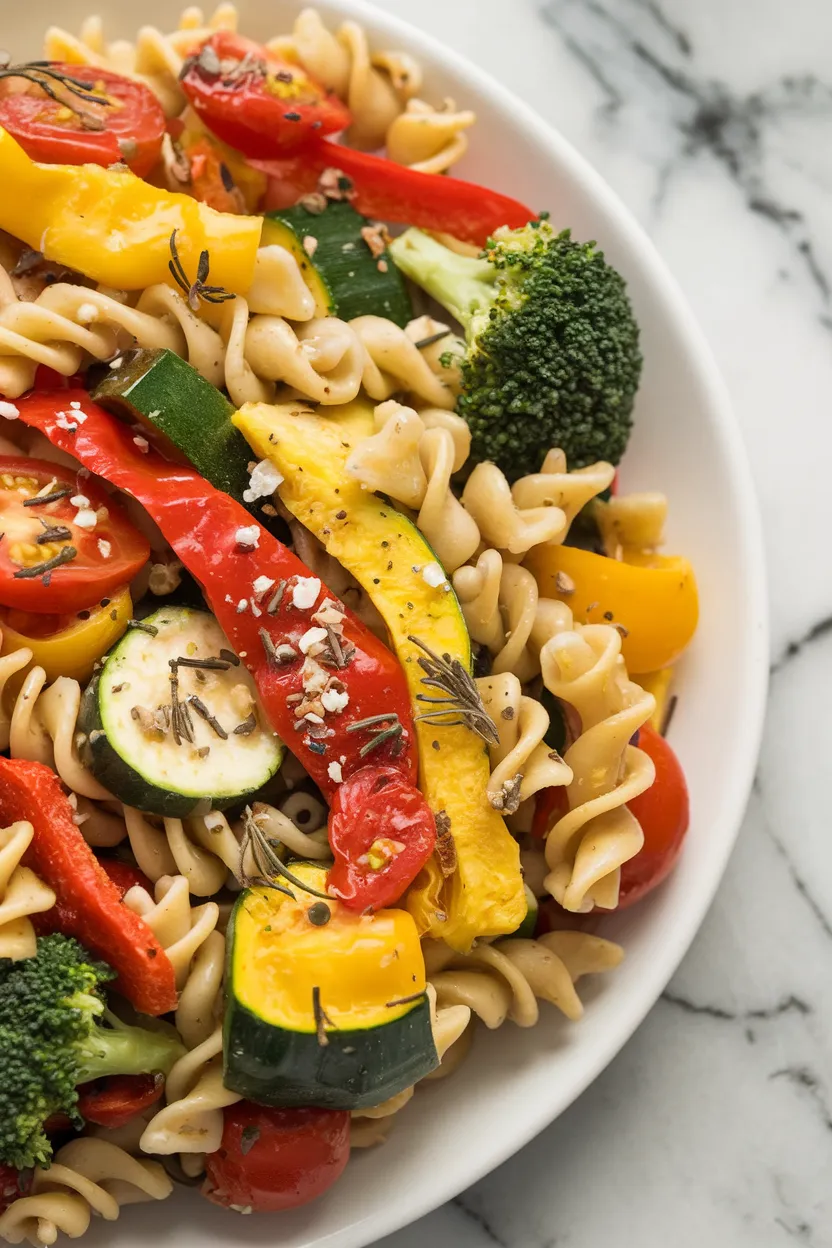 10. Whole Grain Pasta Primavera