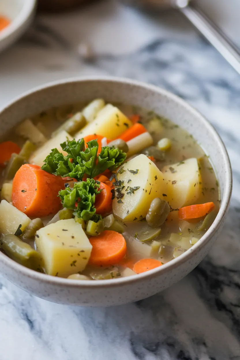 11. Chunky Potato Vegetable Soup