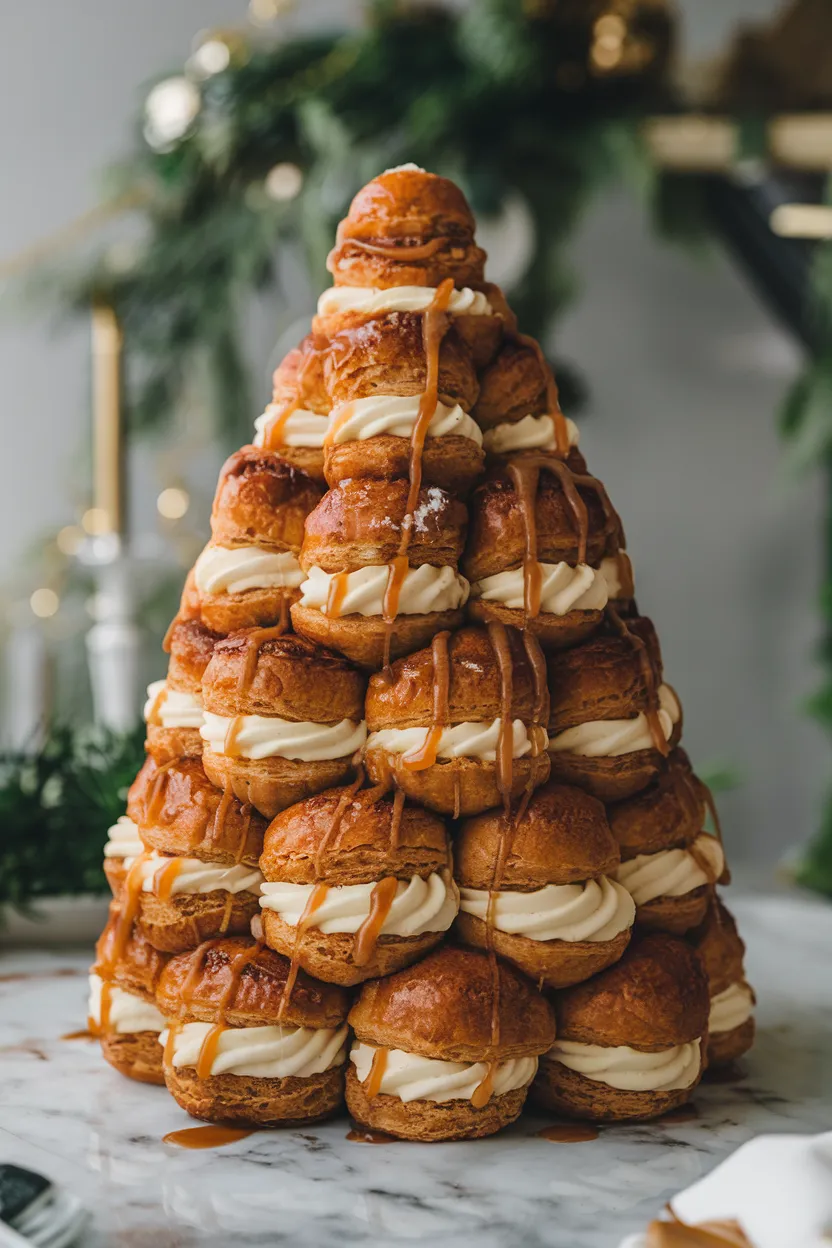 11. New Year’s Croquembouche