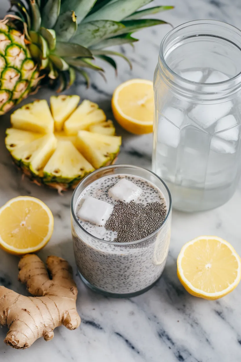 11. Pineapple Coconut Detox