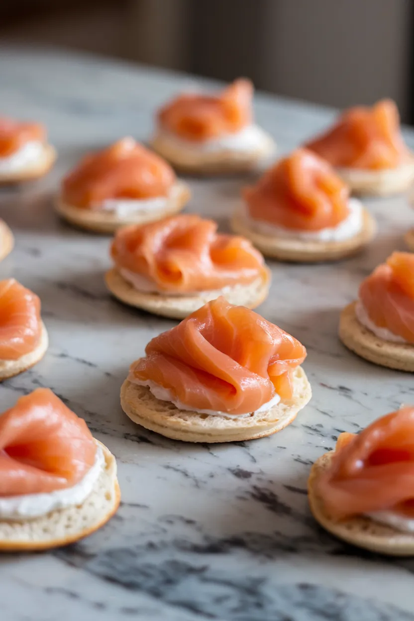 11. Smoked Salmon Blinis