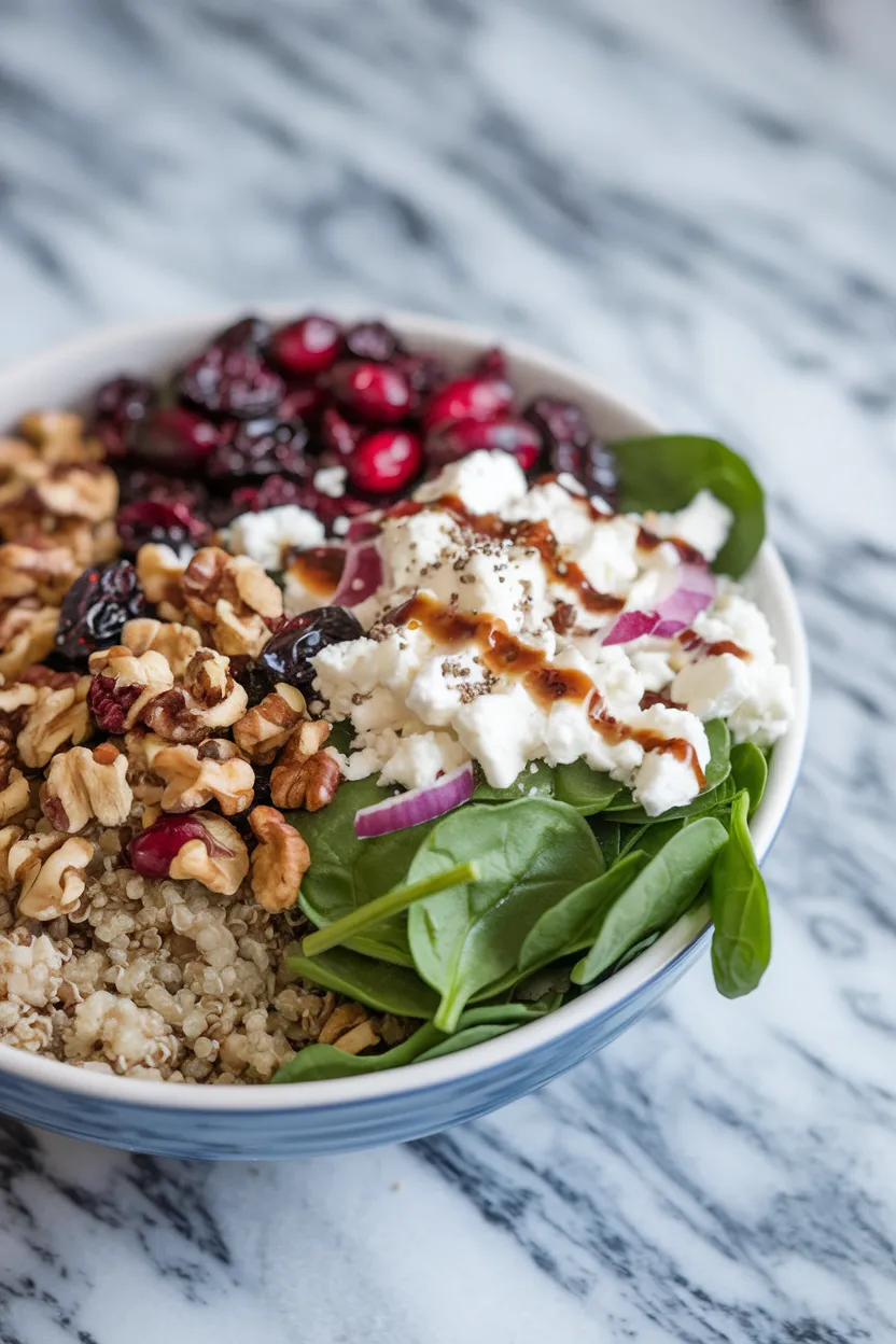 12. Cranberry & Walnut Nourish Bowl