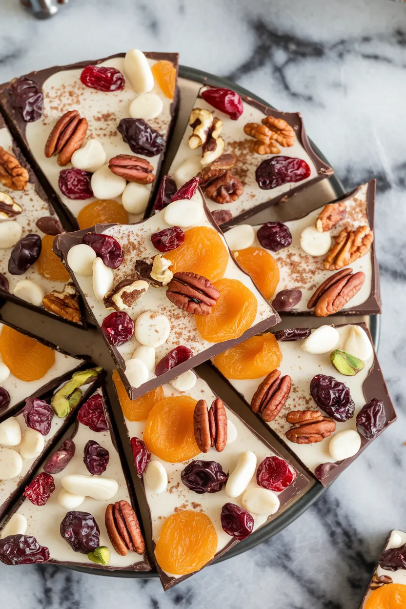 12. Nutty Fruitcake Bark