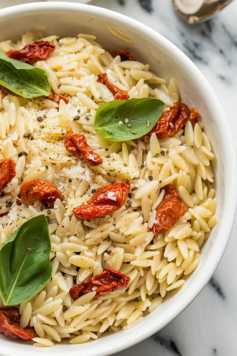 12. Orzo with Sundried Tomatoes