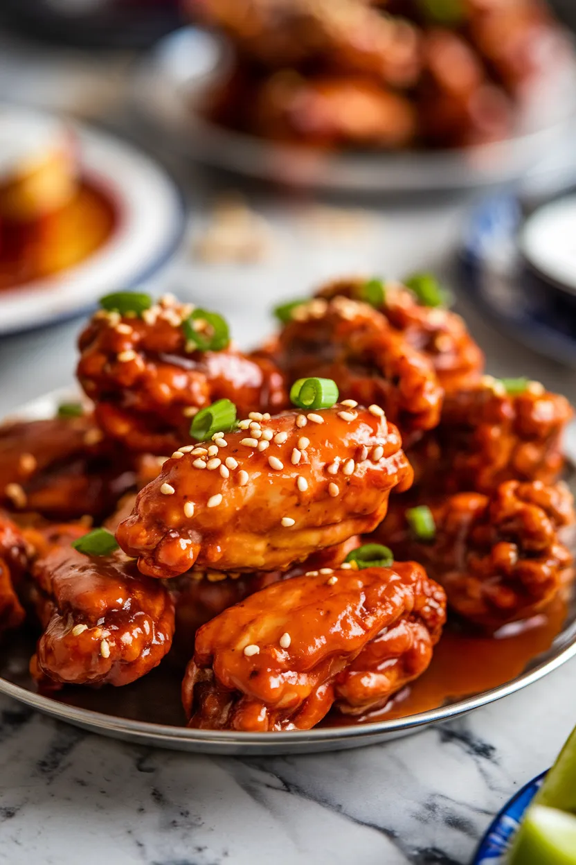 12. Sweet & Spicy Wings