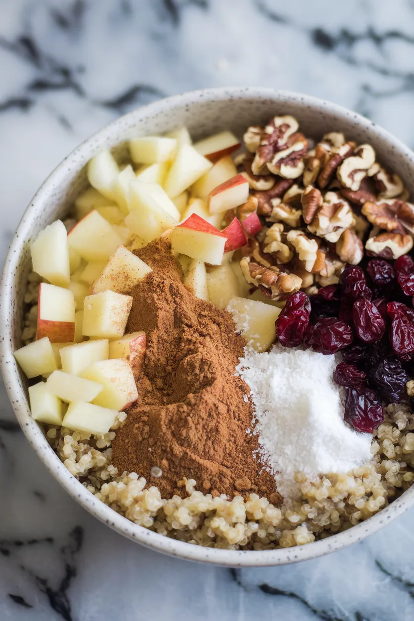 13. Apple & Cinnamon Quinoa Nourish Bowl