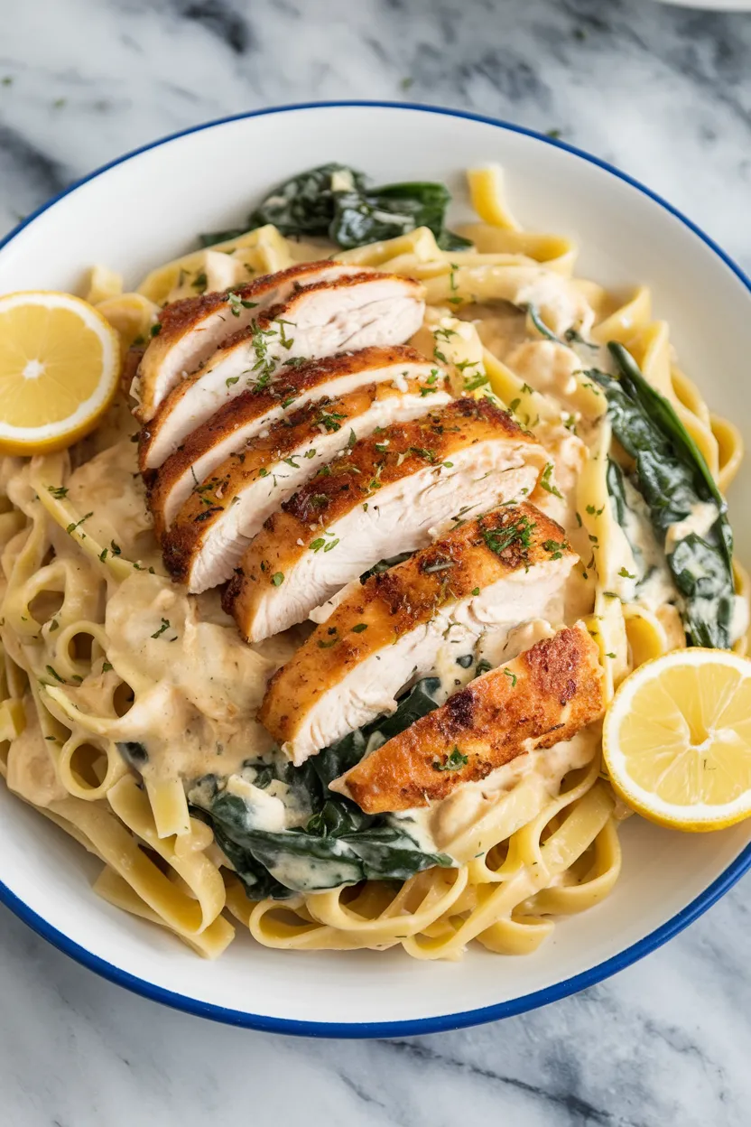 13. Chicken Florentine Pasta