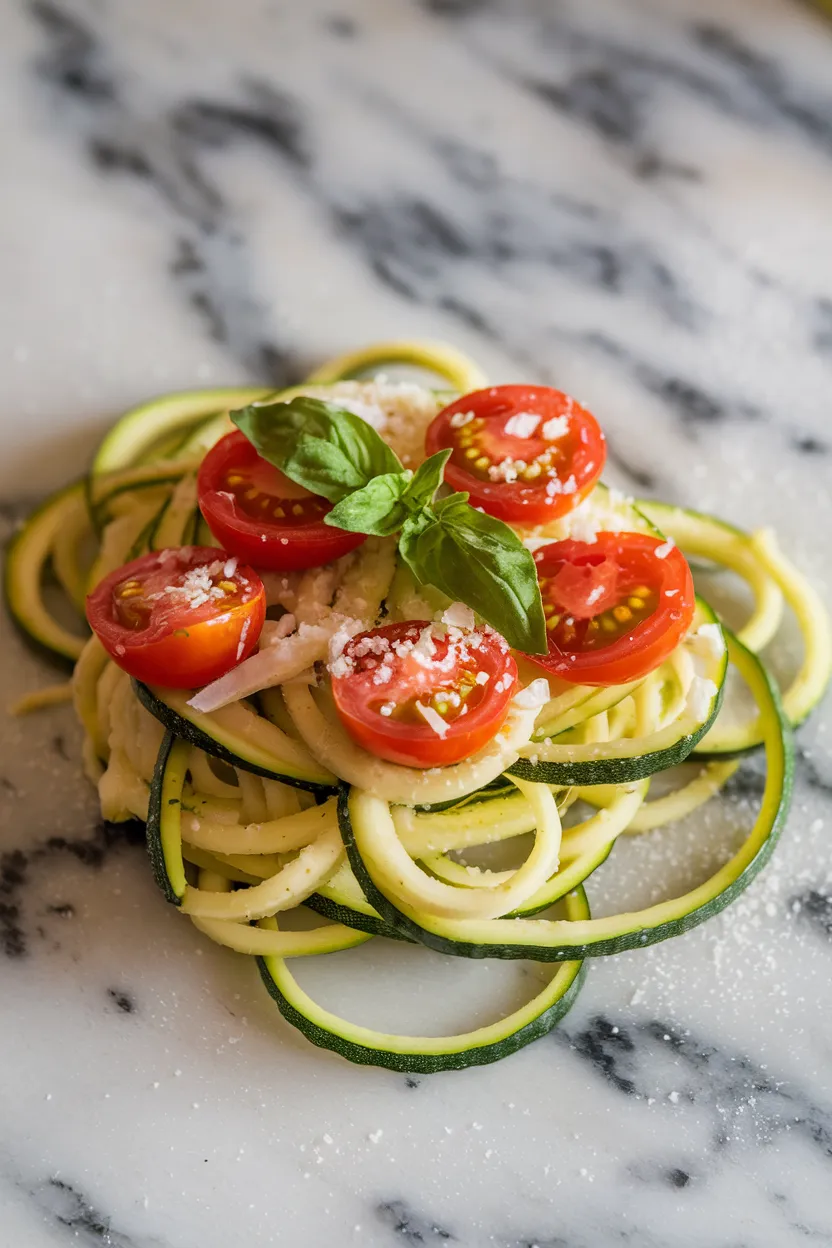 13. New Year Zucchini Noodles