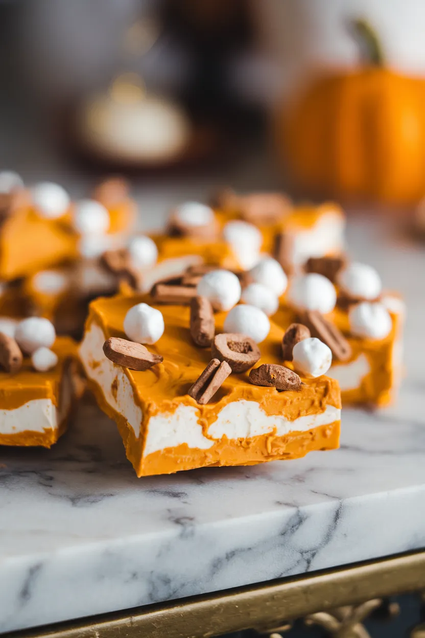 13. Pumpkin Spice Cottage Cheese Bark