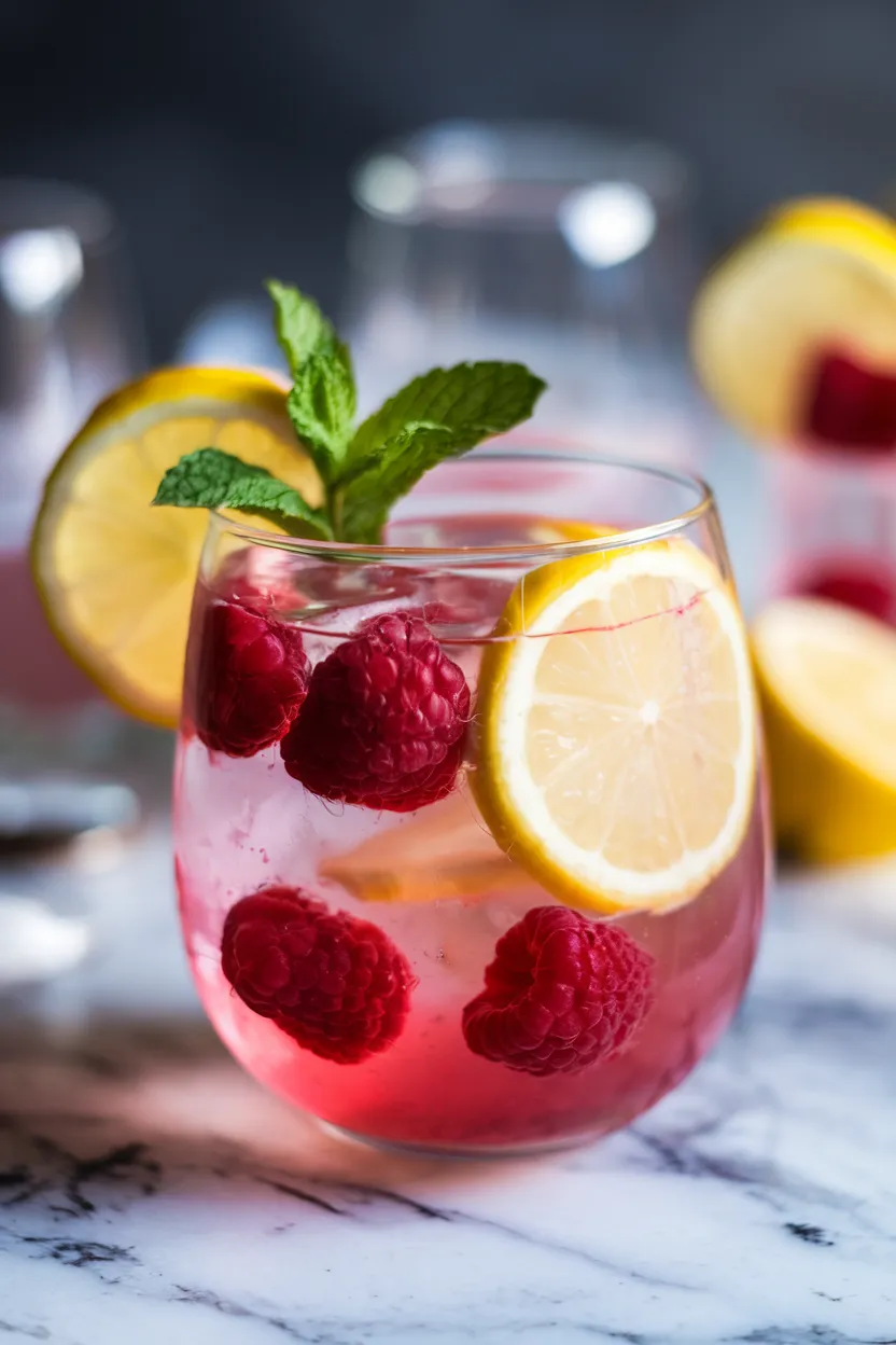 13. Raspberry Lemonade Dry January