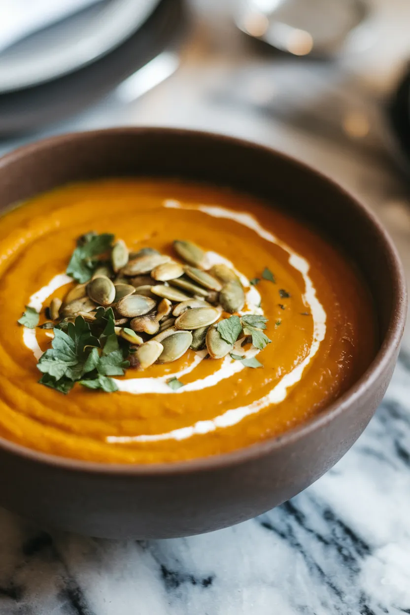 16. Keto Pumpkin Soup