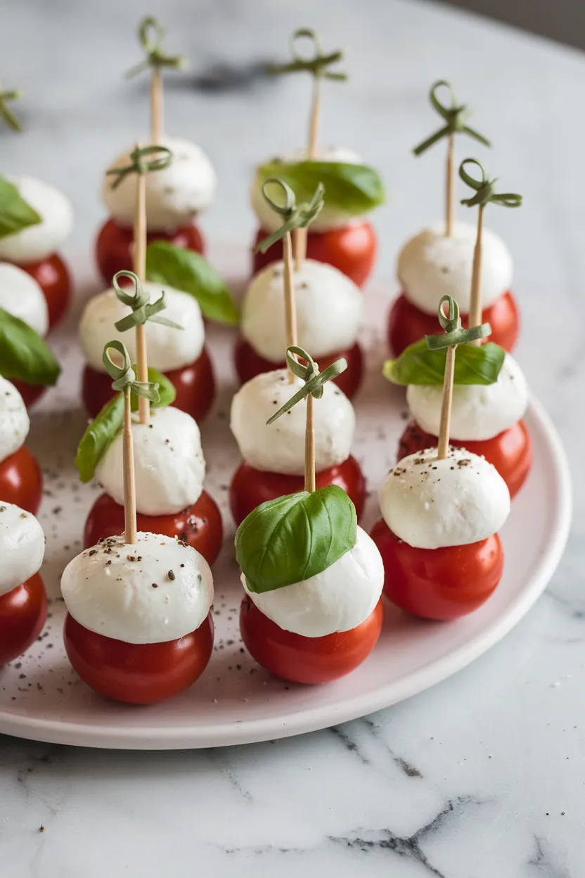 16. New Year’s Eve Caprese Salad Bites