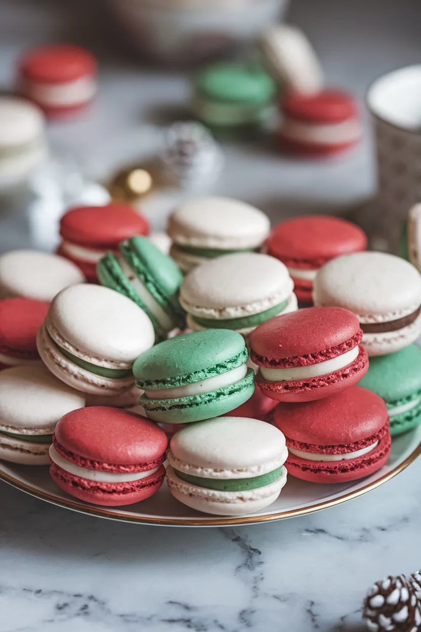 19. Festive Macarons